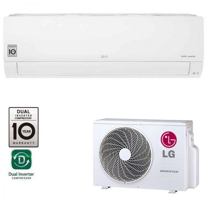 Klimatyzator ścienny LG STANDARD2 3.5 kW z montażem do 4mb
