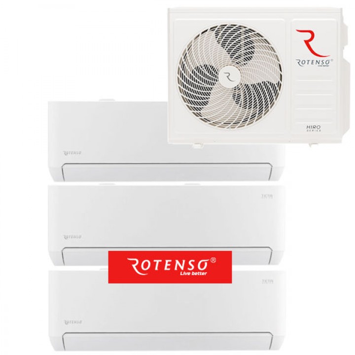 Pakiet MultiSplit Rotenso model Teta 3x2.6 kW
